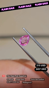 No Heat Sapphire Deal (0.90 cts)